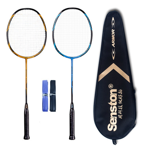 Raqueta Badminton Grafito Alta Calidad Para 2 Jugador