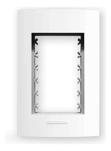 Espelho Placa 4x2 C/ Suporte 3 Modulos Bc 85002