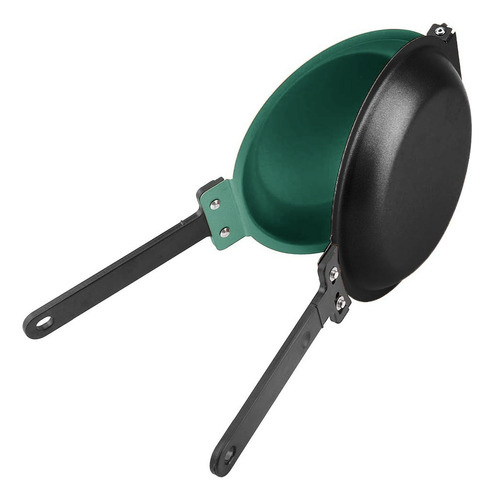 Sartén Doble Antiadherente Para Tortillas Tortillero 20 Cm