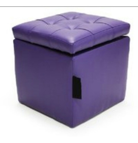 Puff Baul 40 X 40 Todos Los Colores