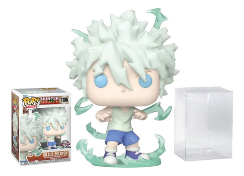 Funko Pop Hunter Killua 1106 Zoldick Exclusivo Protector