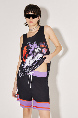 Bermuda Hoop K. Tipo Deportiva Mujer Linea Mich 47 Street