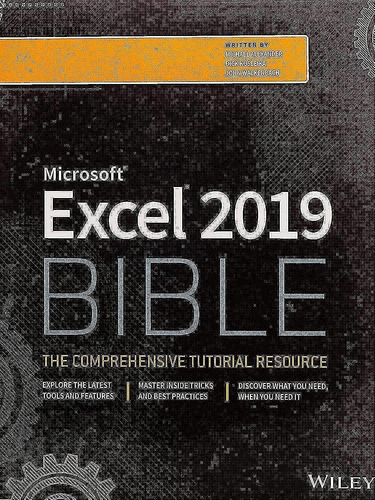 Libro:  Excel 2019 Bible