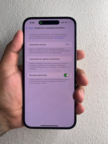 Apple Iphone 14 Pro Max (128 Gb) - Negro Espacial Negro (Usado)