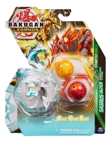 Set Bakugan Evolutions X3 Transformable Spin Master Original