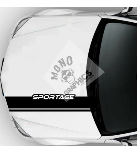 Stickers Kia Sportage Capot