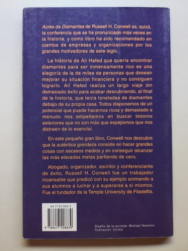 Acres De Diamante, De Well Russell H. Editorial Obelisco, Edición 2001 En Español