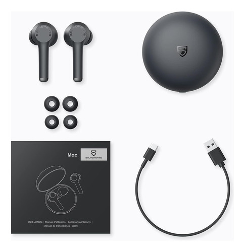 Imagen 2 de 7 de Audífonos Bluetooth 5.0 Soundpeats Mac 9 Horas De Batería
