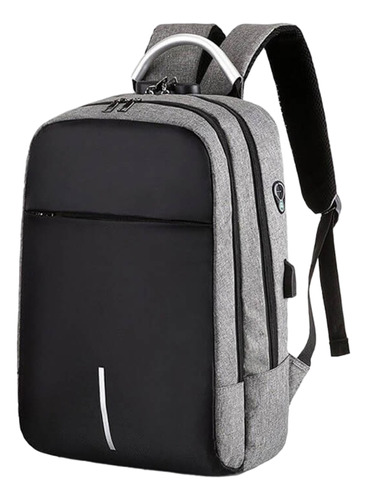 Morral Grande Bolso Maleta Mochila Laptop Candado Antirobo