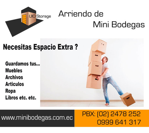 Bodegas Arriendo Desde $ 39,99 Mensuales