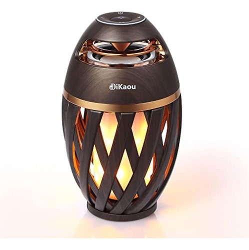 Dikaou Led Flame Speaker, Torch Atmosphere Altavoces Bluetoo