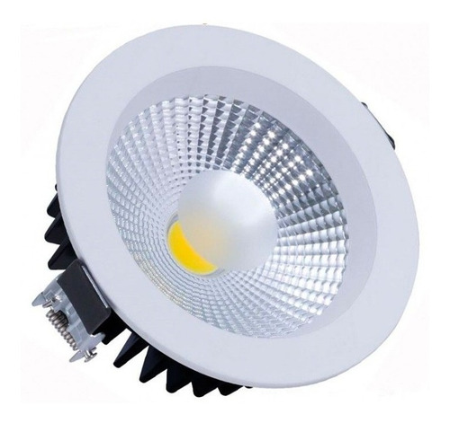 Foco Led 20 W Chip Cob Downlight Embutido / Hb Led