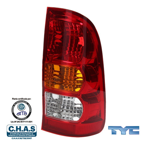 Imagen 2 de 10 de Faro Trasero Derecho Toyota Hilux 05/11