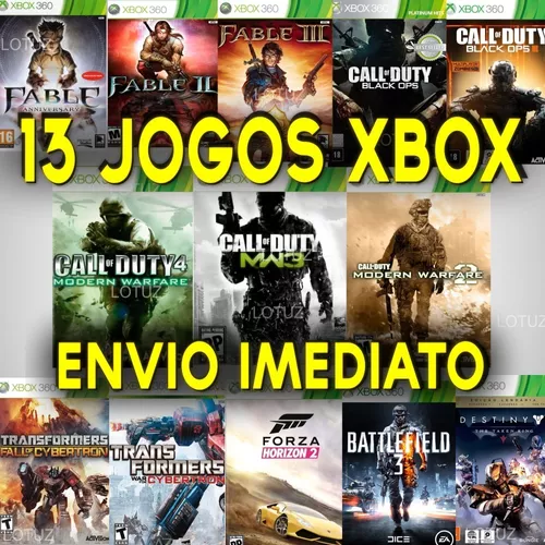 Xbox 360 - Jogos em Mídia Digital