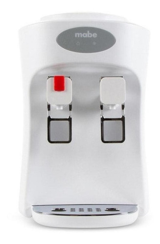 Dispensador De Agua Mabe Emm2pb Blanco 2 Grifos 19l De Mesa Blanco
