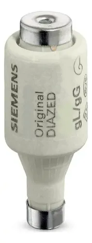 Fusivel Diazed 20a 500v Retardado 5sb271 Siemens | MercadoLivre