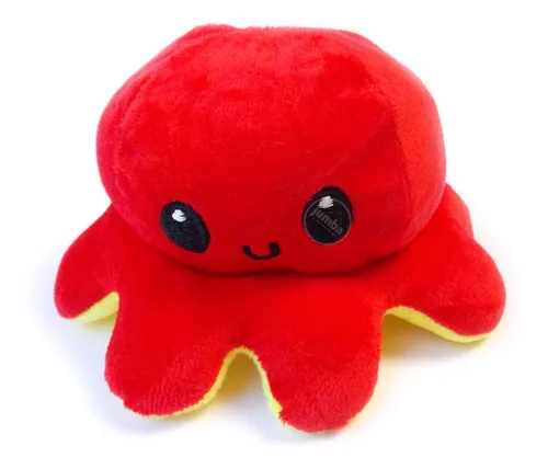 Pulpito Pulpo Reversible Hermosos De Plush Tiktok Premium