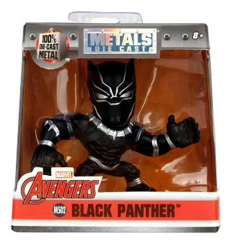 Figura de acción  Pantera Negra 84279-W2 de Jada Toys Metals Die Cast