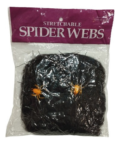 Imagen 2 de 6 de Tela De Araña Halloween Al Mayor Y Detal