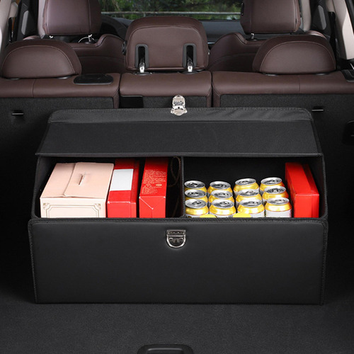 Organizador De Maletero De Coche, Divisor Extraíble Con L