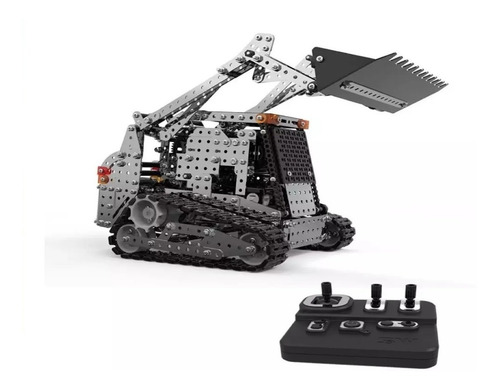 Imagen 3 de 8 de Excavadora De Juguete A Control Remoto Para Armar 1153 Pcs