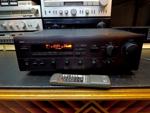 Sintoamplificador Yamaha Rx-770 Tope De Linea 170w Hbaudio Negro