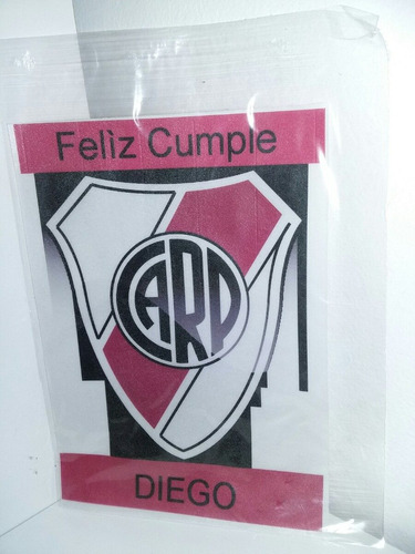 Lámina Comestible Para Tortas Y Cupcakes  River Plate