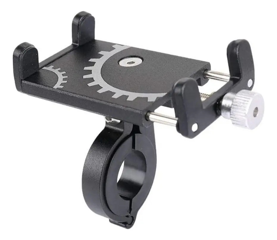 Suporte Celular Bike Moto Regulagem Universal Forte Alumínio