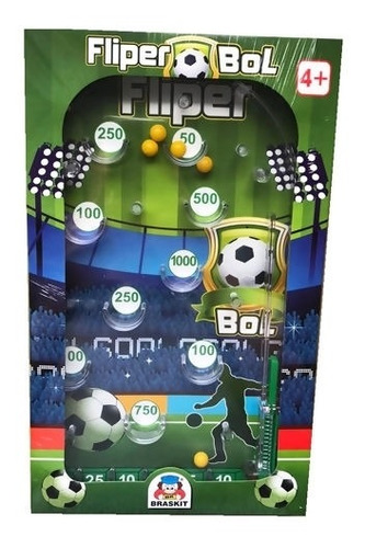 Brinquedo Jogo Fliper Bol Braskit