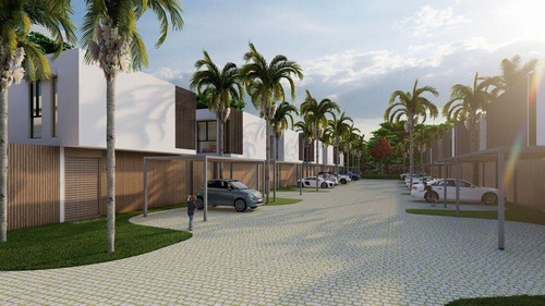 Villas En Venta En Punta Cana, 3 Habitaciones, 2niveles, Con