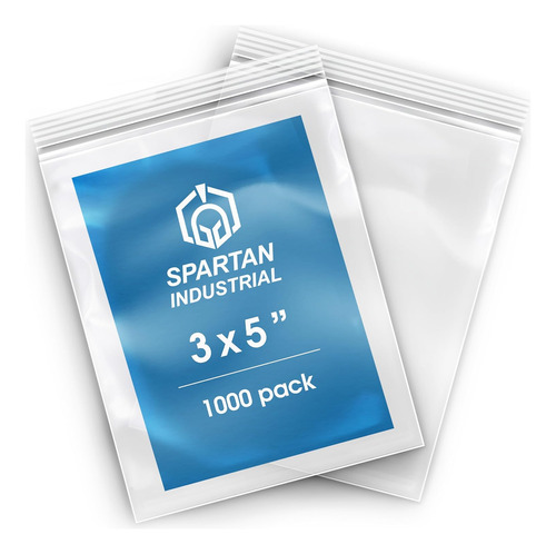 Bolsas Reutilizables Spartan Industrial 7.6x12.7 Cm 1000 Pcs