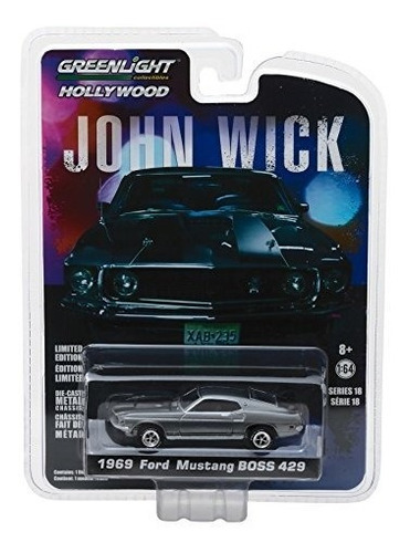 1969 Ford Mustang Boss 429 John Wick Pelicula 2014 Hollywood | Envío gratis