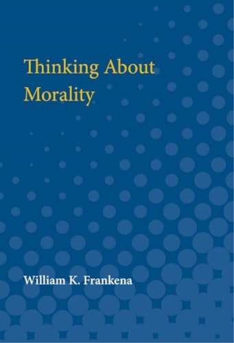 Libro: Thinking About Morality (poets On Poetry (hardcover))