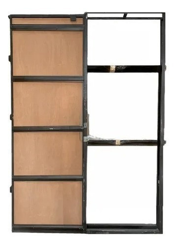 Puerta Corrediza De Embutir Cedro 80 Cm X 2 Mts Para Durlock