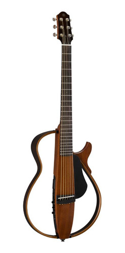 Violão Silent Elétrico Aço Yamaha Slg200s Natural Fosco Material Do Diapasão Pau-rosa Orientação Da Mão Destro