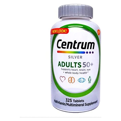 Centrum Adultos De Plata 50+ Multivitaminas, 325 Nq8xd