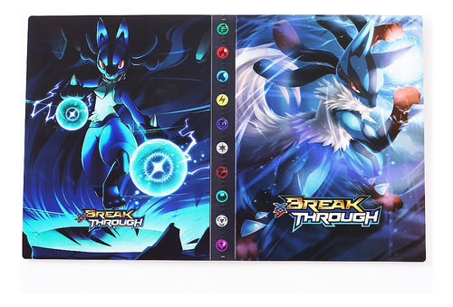 Libro De Cartas Pokémon Lucario Yiyi