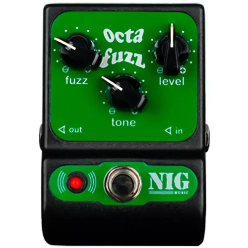 Pedal Nig Octa Fuzz Poc Pedal Fuzz Para Guitarra