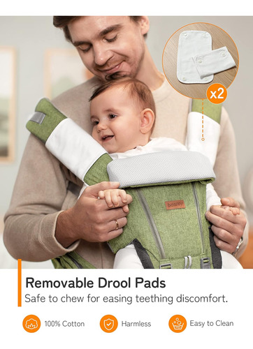 Besrey Portabebés, Mochila Frontal Con Asiento, Mochila De S