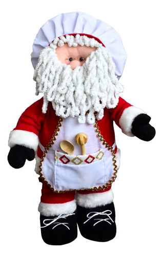 Muñecos De Navidad - Papa Noel Cocinero
