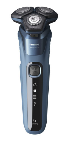 Imagen 1 de 3 de Máquina afeitadora Philips Series 5000 S5582 azul océano 100V/240V