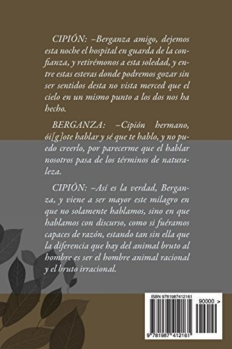 Libro : El Coloquio De Los Perros - De Cervantes Saavedra,.