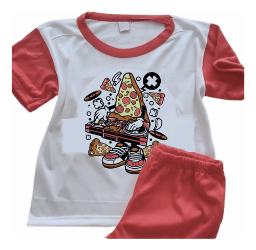 Pijamas Huevos Fritos Infantil Estampado Personalizado 0099