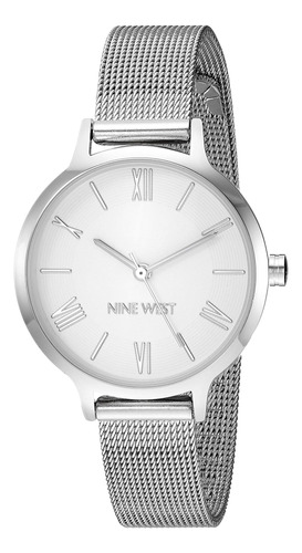 Brazalete De Malla Watch Nine West Para Mujer, Caja De 31 Mm