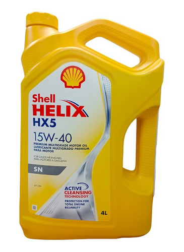 Aceite De Motor Shell Helix 15w40 Galon Somos Tienda 