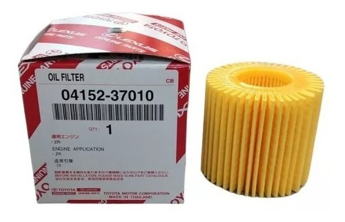 Imagen 1 de 4 de Filtro Aceite Original Toyota Corolla 2009 A 2019 Egs
