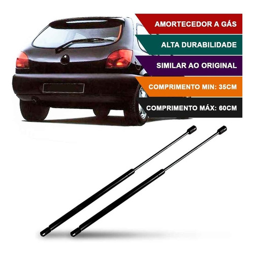 Par Amortecedor Porta Malas Fiesta Hatch Street 96 A 03 Tras