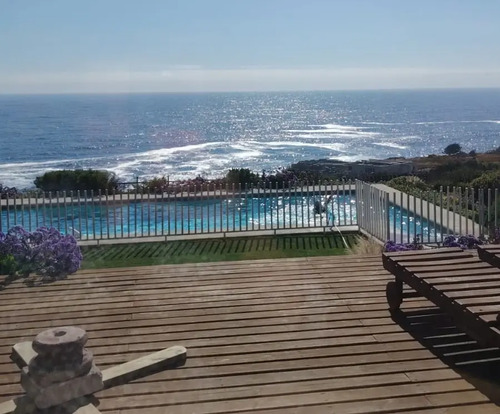 Comuna De Zapallar Exclusiva Casa 2 Pisos Vpanorámica Al Mar