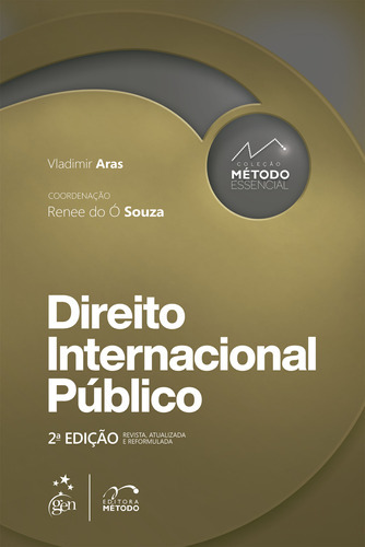Coleção Método Essencial - Direito Internacional Público, De Vladimir Aras. Editora Método, Capa Mole Em Português