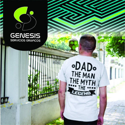 Remeras Dia Del Padre - Genesisdm - Envíos A Todo El Pais